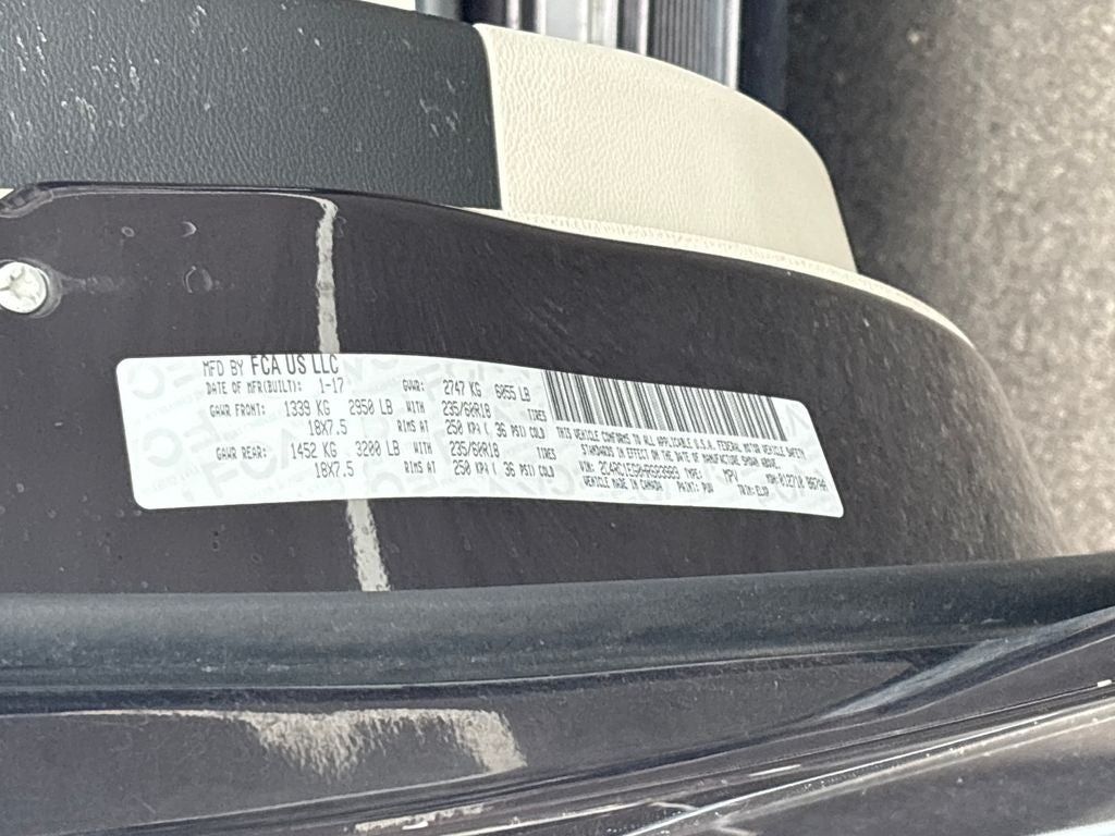2017 Chrysler Pacifica Touring L Plus