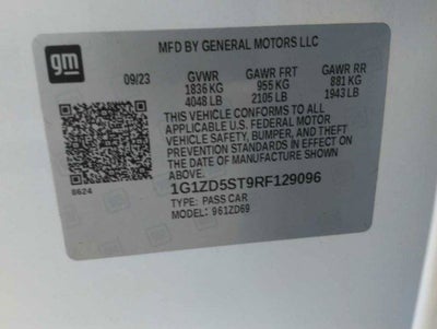 2024 Chevrolet Malibu 1LT