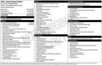 2021 Jeep Compass Sport