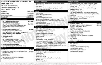 2023 GMC Sierra 1500 SLT