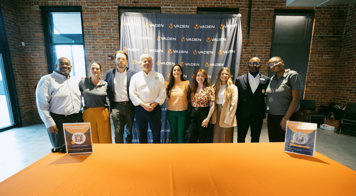 Vaden Cadillac Savannah team at XCEL XPO